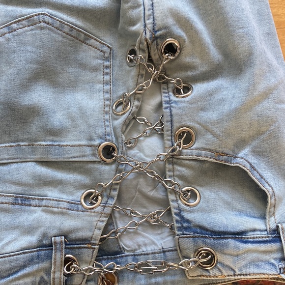 NWTCHAIN UP JEANS - Picture 4 of 4